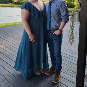 Baltic Born Katya Ruffle Maxi Dress